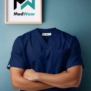 Navy Blue Essential Scrubs