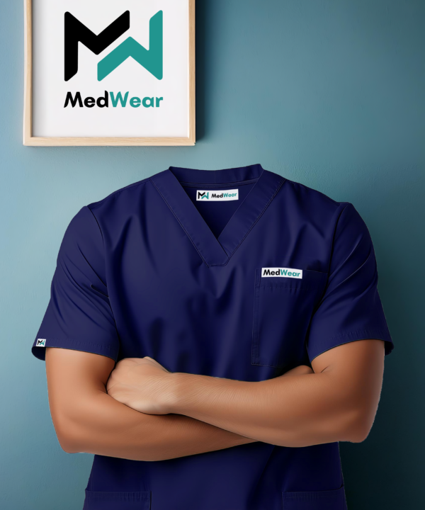 Royal Blue Summer Essential Scrubs
